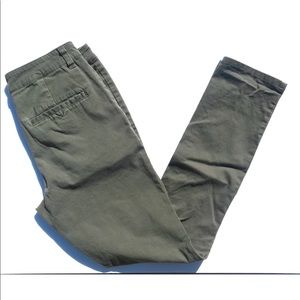 ASOS Military Green skinny Chino pants